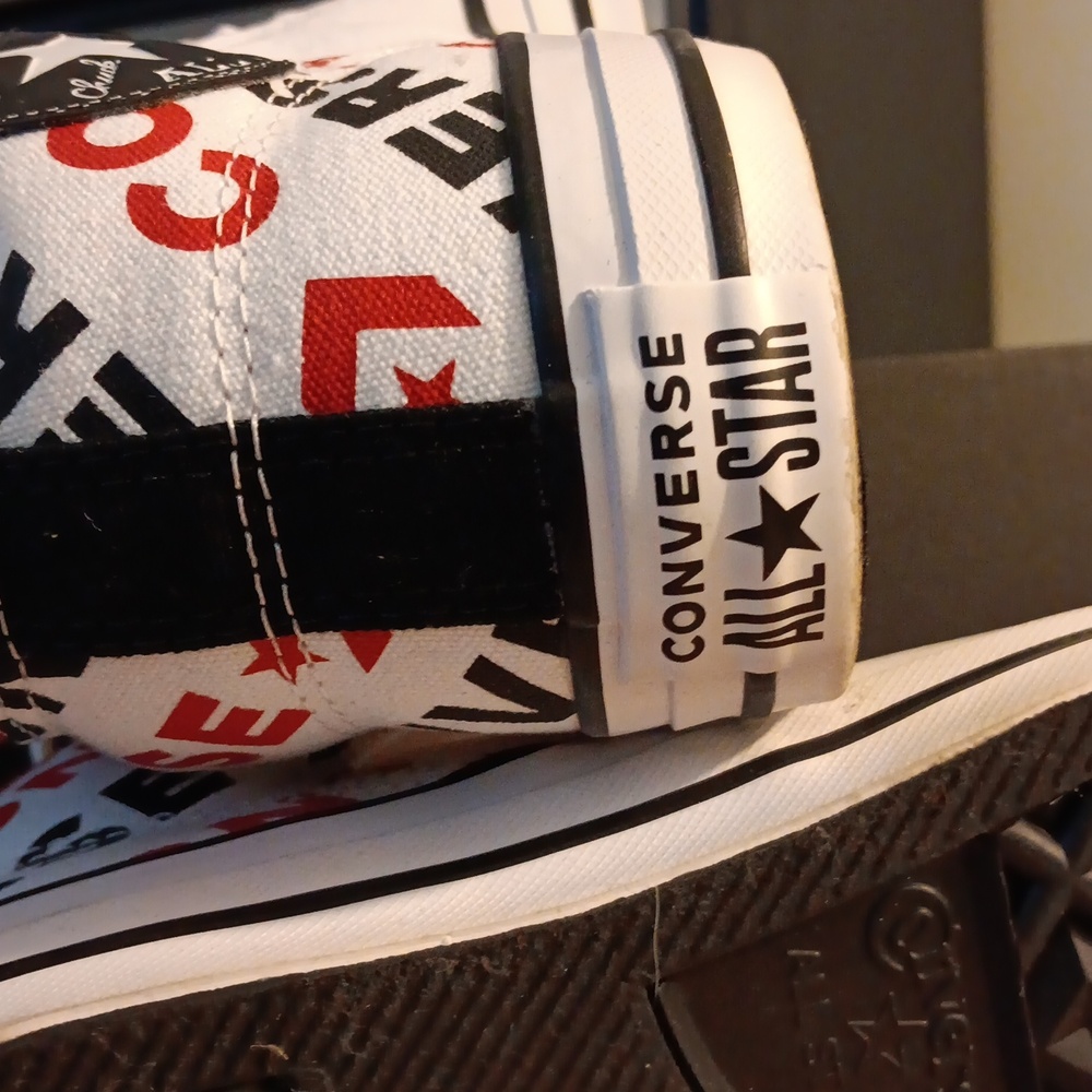 Converse Chuck Taylor All Star Hi Street Word High-Top Sneaker - Picture 9 of 10